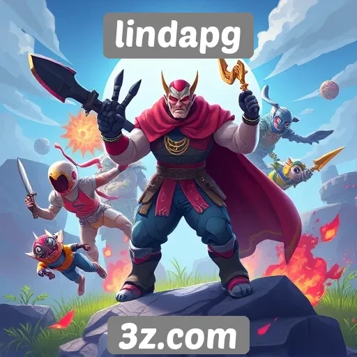 lindapg oferece diversidade de jogos para todos os gostos